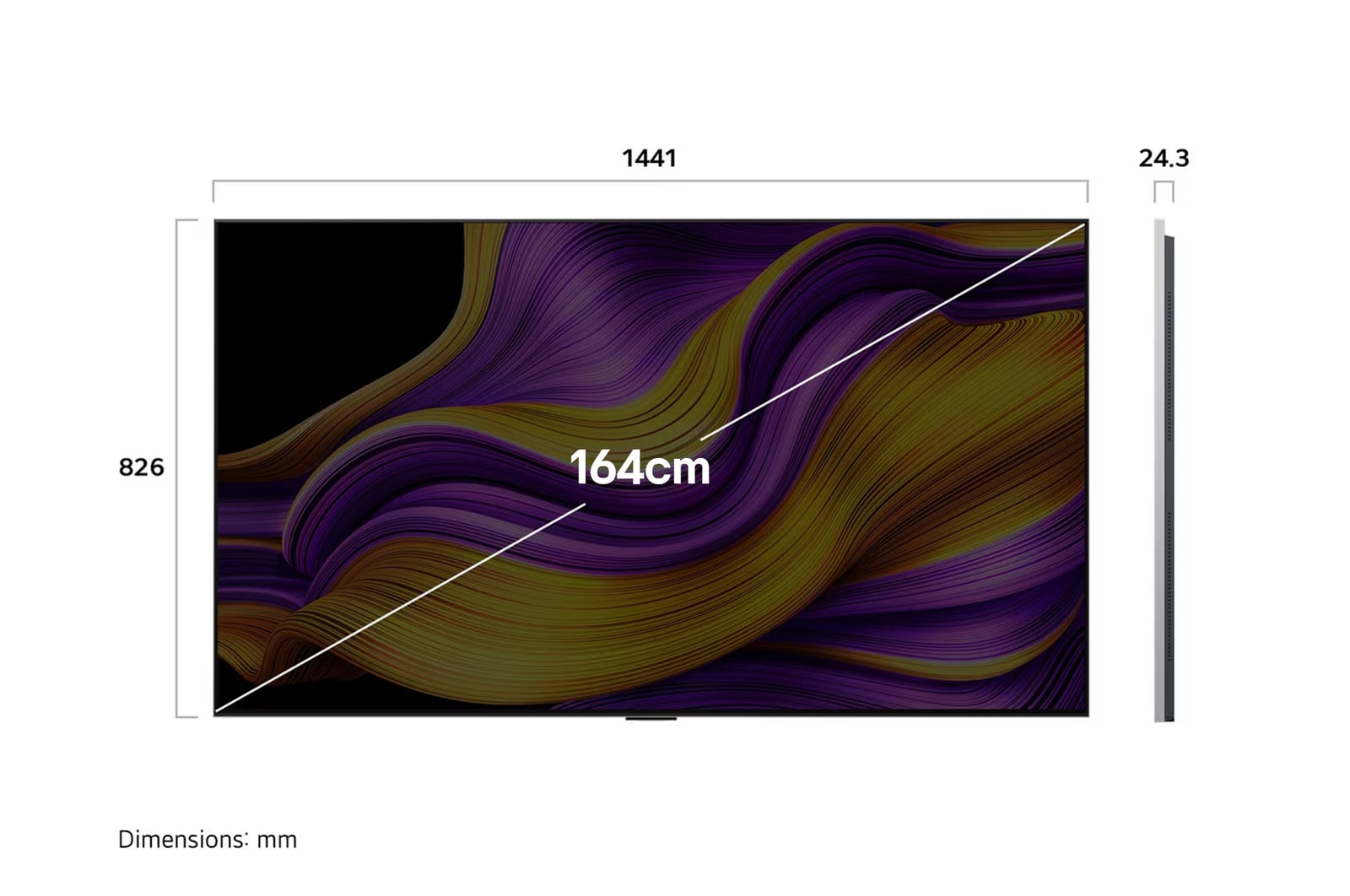 LG 164cm (65 Inch) OLED evo G5 4K Smart TV with α11 AI Processor, 165Hz VRR