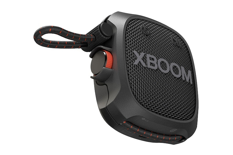 LG XBOOM XG2TBK Military-Grade Portable Bluetooth Speaker for Outdoor Adventures