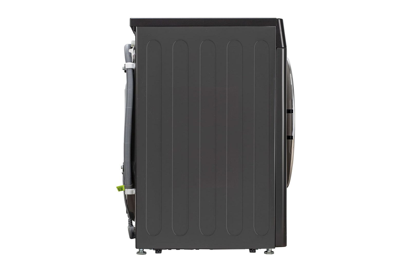 LG 12Kg AI Direct Drive Front Load Washing Machine with Steam+, TurboWash, Platinum Black