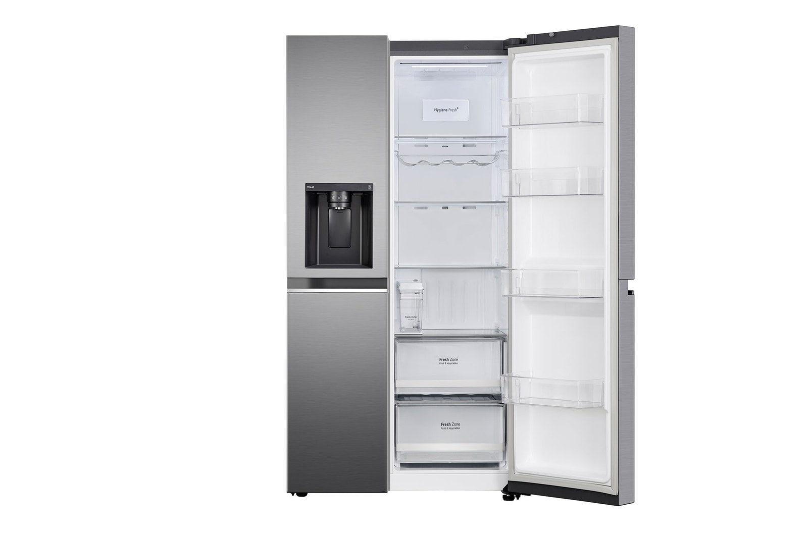 LG 630L Smart Convertible Side-by-Side Refrigerator with Water Dispenser