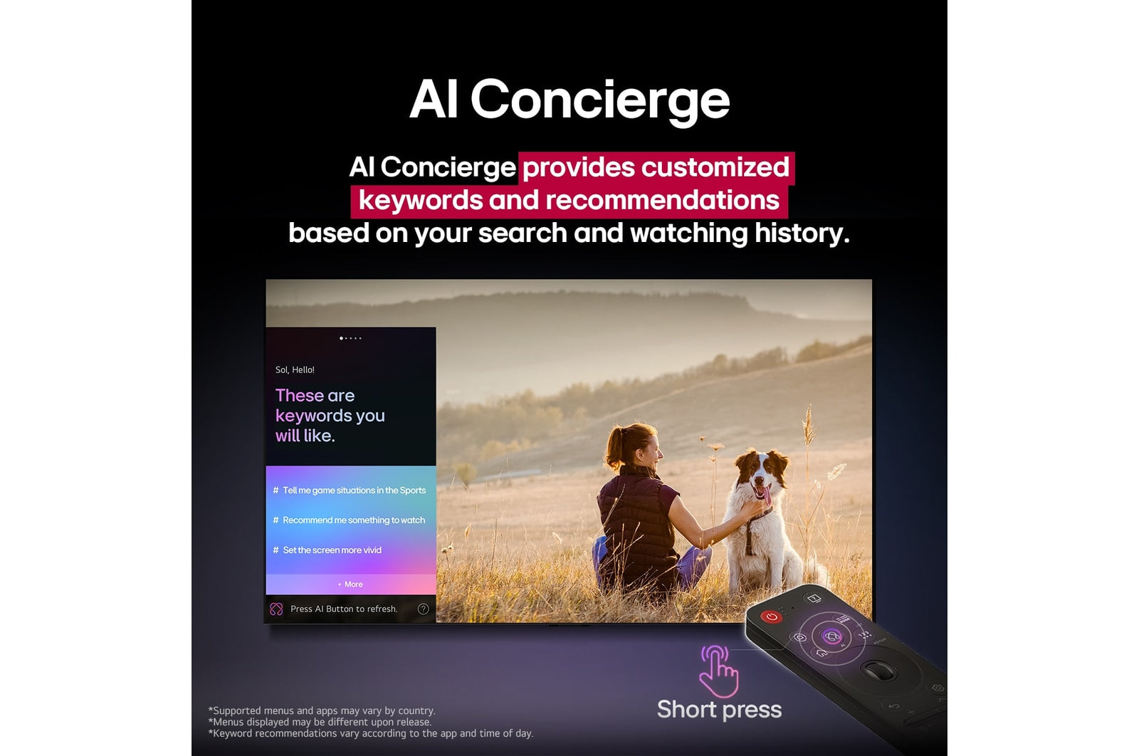 LG 164 cm (65-inch) OLED AI B5 4K Smart TV, α8 Gen2 Processor