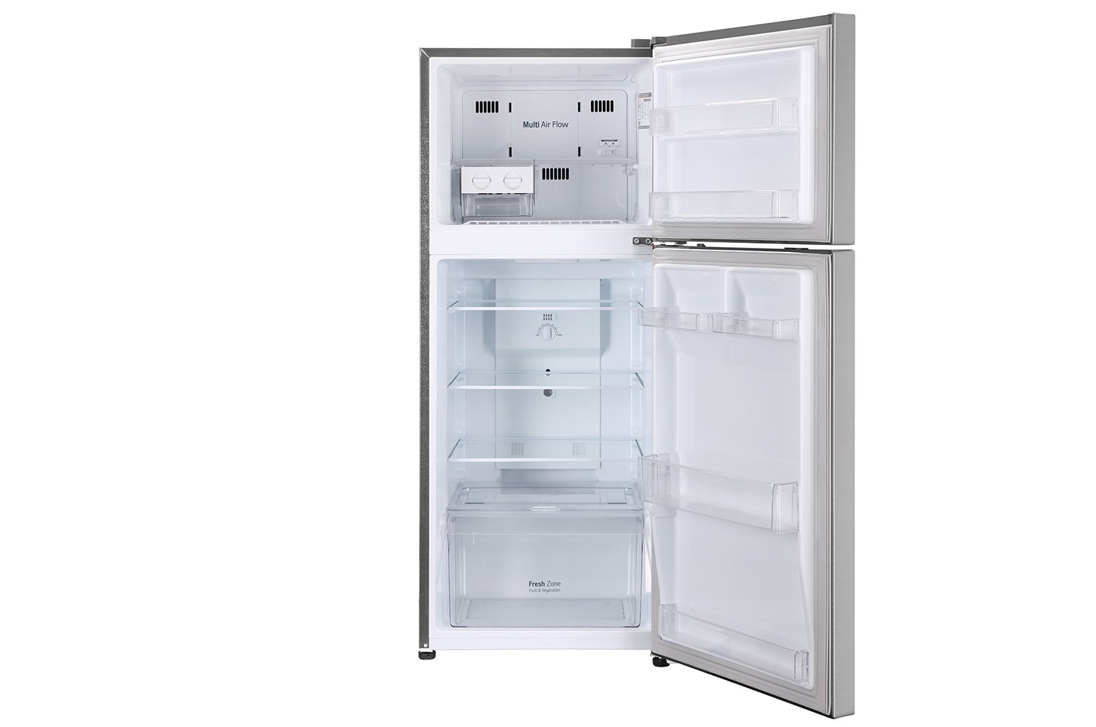 LG 242L Smart Inverter Frost Free Double Door Refrigerator, Multi Air Flow, Moist 'N' Fresh