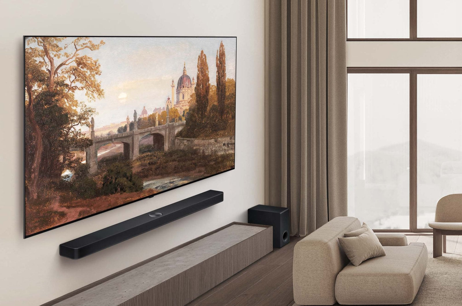 LG 164 cm (65-inch) OLED AI B5 4K Smart TV, α8 Gen2 Processor