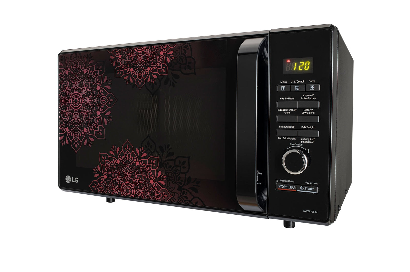 LG 28L All-in-One Convection Microwave Oven with Diet Fry & Roti Basket