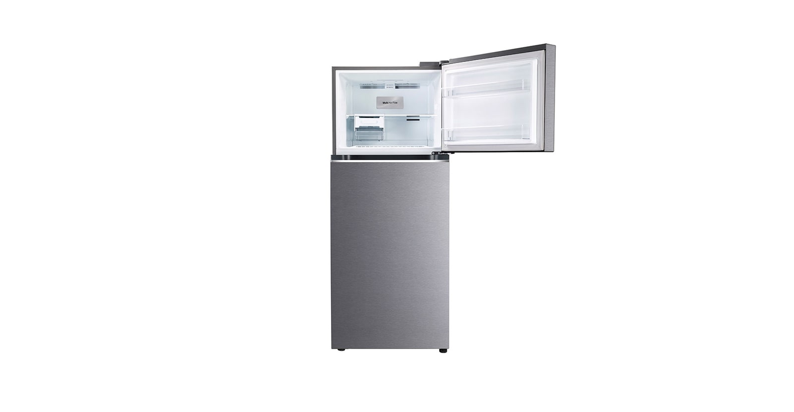 LG 380L Smart Inverter Double Door Refrigerator, Multi Air Flow, Dazzle Steel