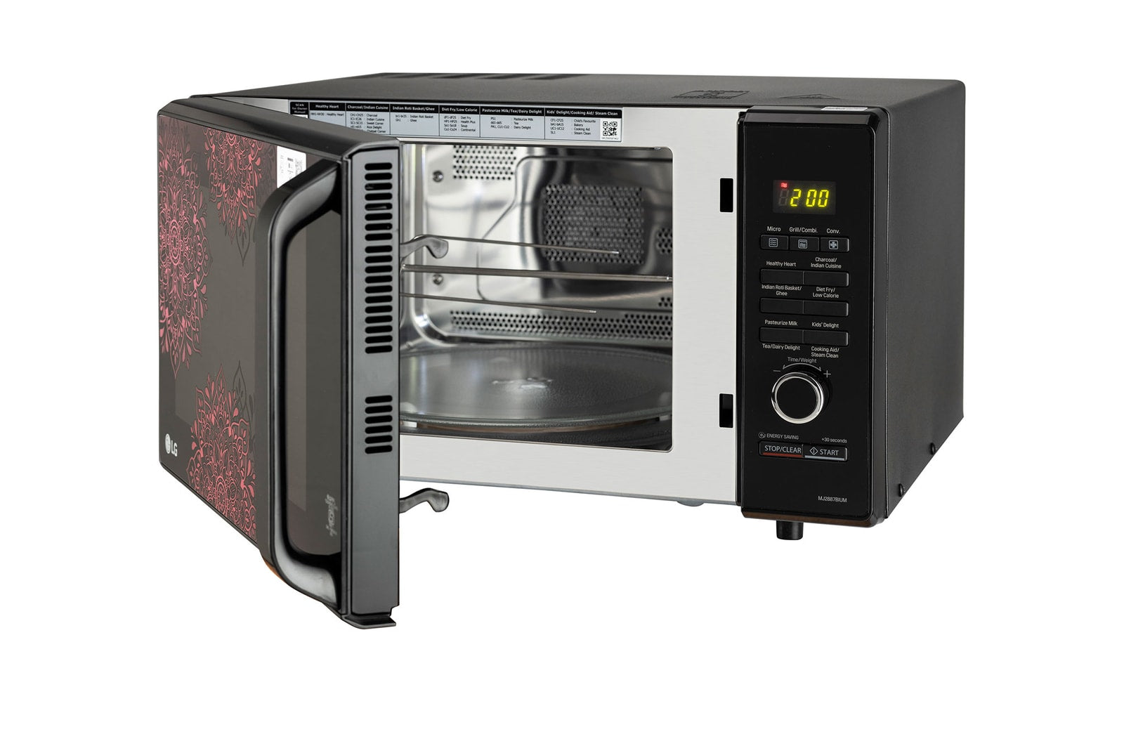 LG 28L All-in-One Convection Microwave Oven with Diet Fry & Roti Basket
