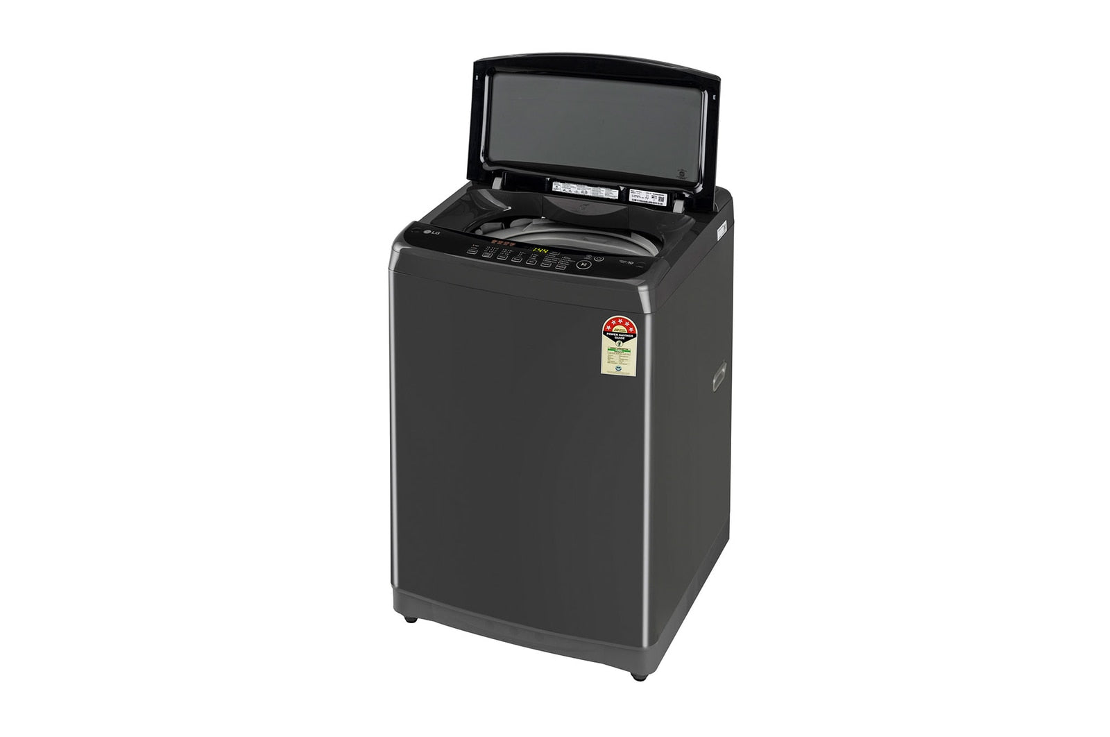 LG 8Kg Smart Inverter Top Load Washing Machine with TurboDrum - Middle Black