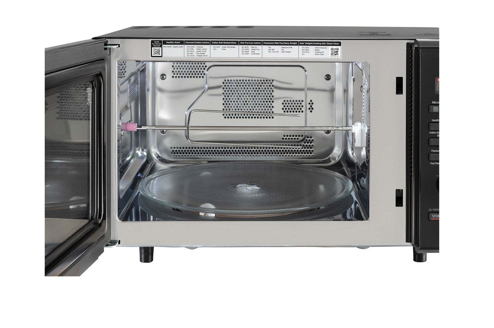 LG 28L All-in-One Convection Microwave Oven with Diet Fry & Roti Basket