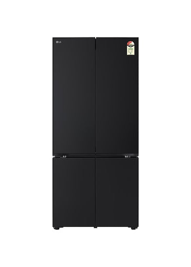 LG 610 L French Door Refrigerator with Fresh Converter+ Wi-Fi & DoorCooling+ Black Mirror Glass (GV-B25FFGMB)