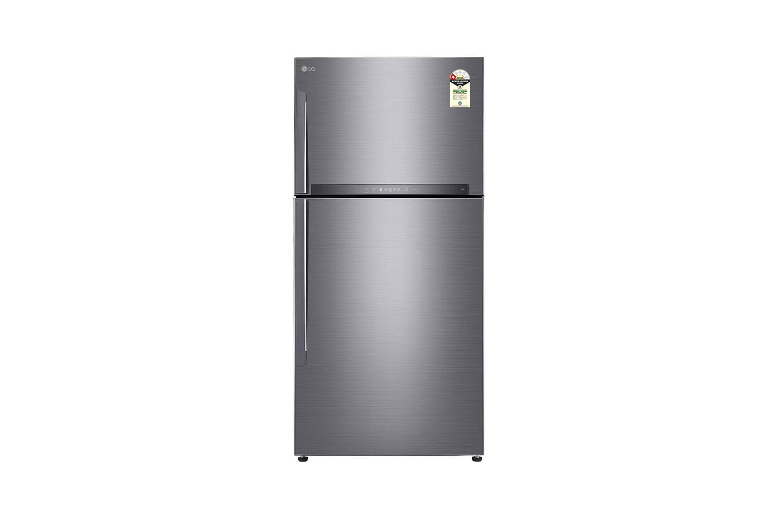 LG 592L Frost-Free Inverter Wi-Fi Double Door Refrigerator - Shiny Steel