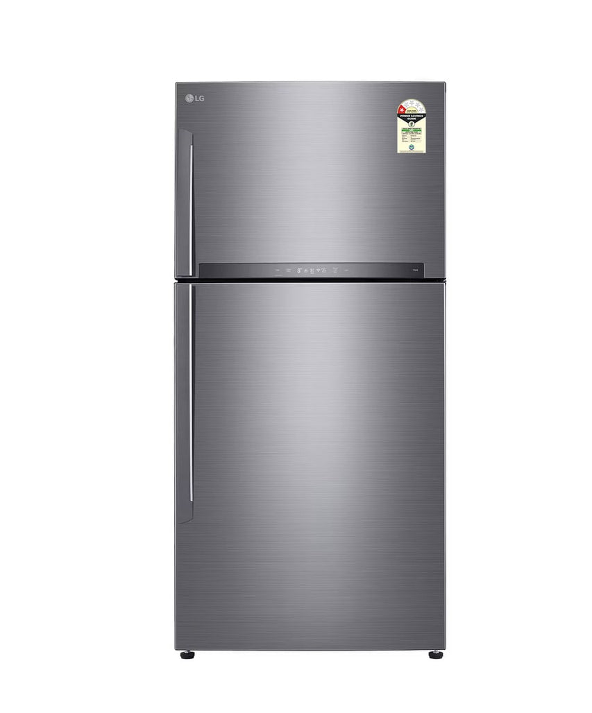 LG 592L Frost-Free Inverter Wi-Fi Double Door Refrigerator - Shiny Steel