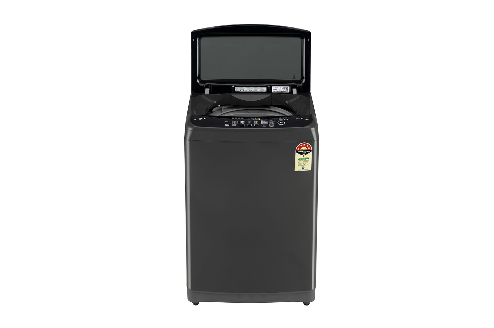 LG 8Kg Smart Inverter Top Load Washing Machine with TurboDrum - Middle Black