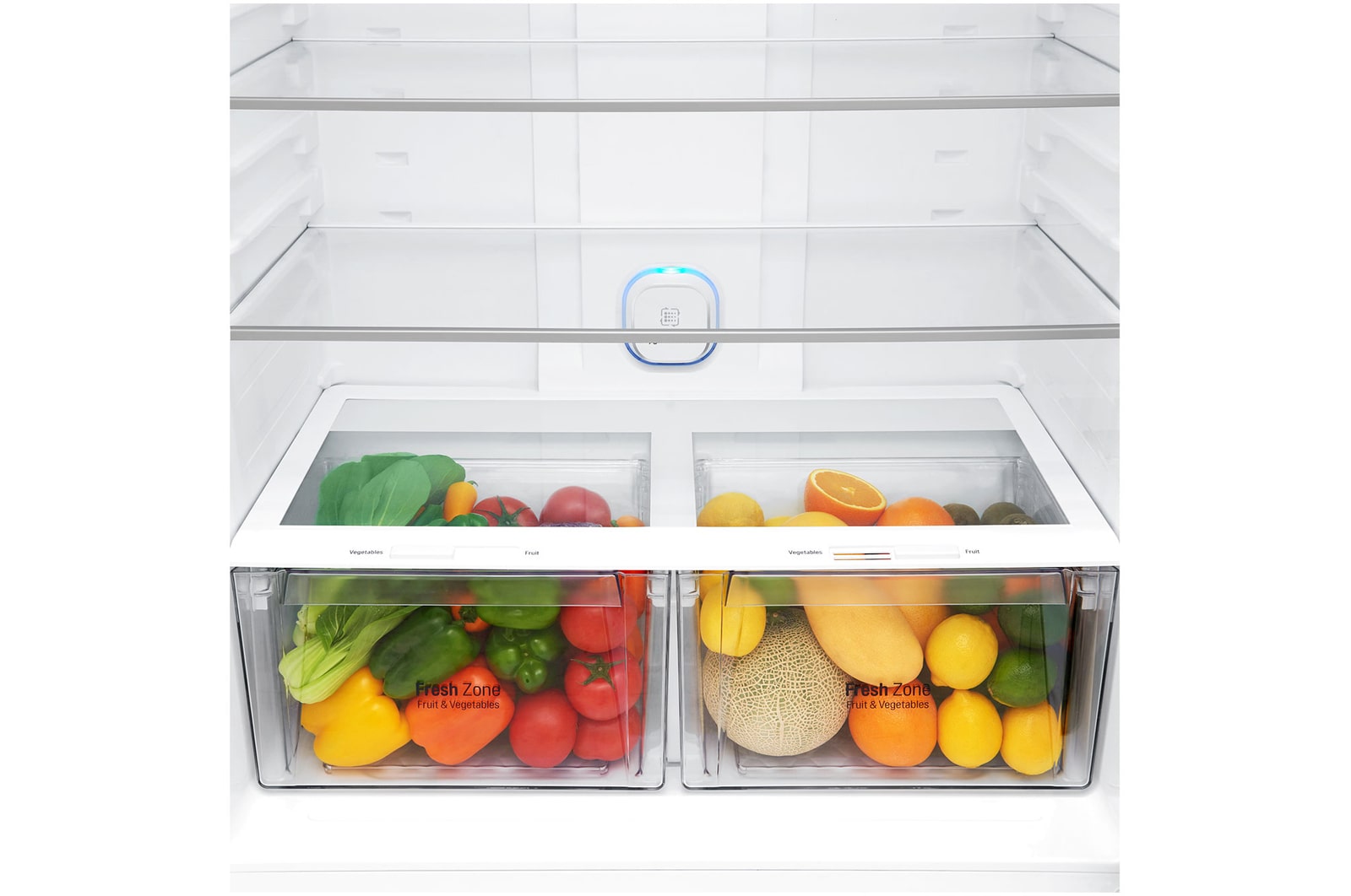 LG 592L Frost-Free Inverter Wi-Fi Double Door Refrigerator - Shiny Steel