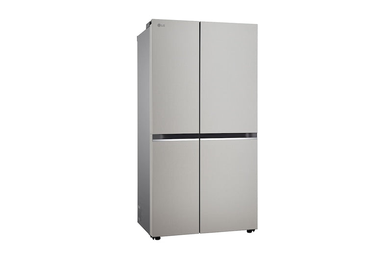 LG 650L Smart Inverter Side-by-Side Refrigerator: Wi-Fi, DoorCooling+, Urban Steel Finish