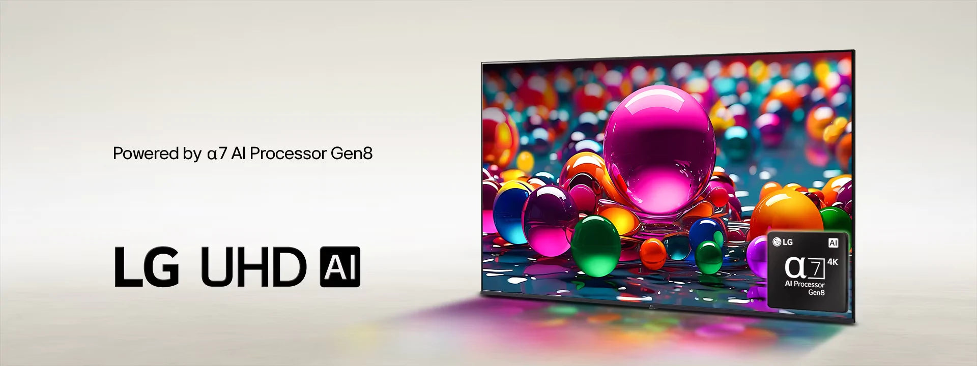 LG 55-inch 4K UHD AI Smart TV α7 Gen8 Processor Dolby Atmos 2025