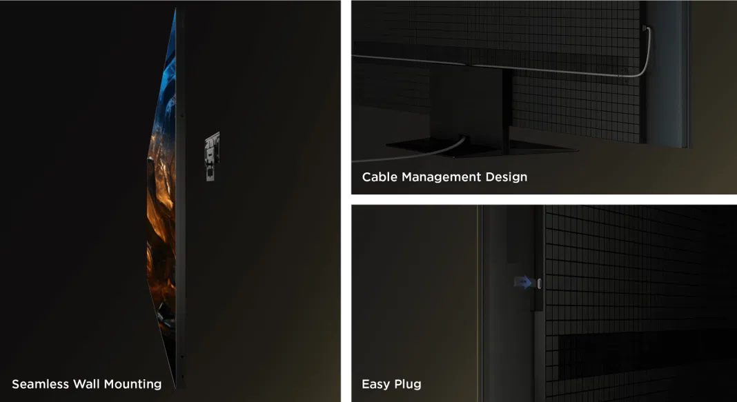 TCL 75-inch C72K QD-MiniLED 4K Smart Google TV with ONKYO Audio