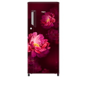 Whirlpool 184L 3 Star Direct Cool Single Door Refrigerator Wine Peony (73589)