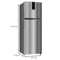 Whirlpool 327L 2 Star Frost Free Convertible Double Door Refrigerator IntelliSense Inverter Intellifresh Pro (22424)