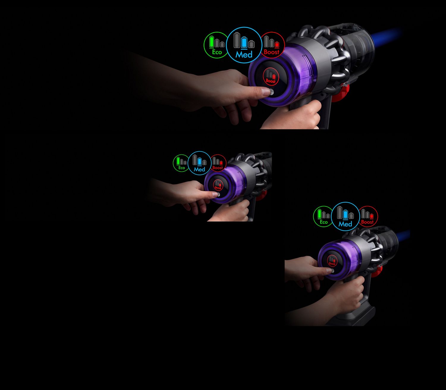 Powerful Dyson V11 Absolute Cord-Free Vacuum: Swappable Battery, De-tangling Technology