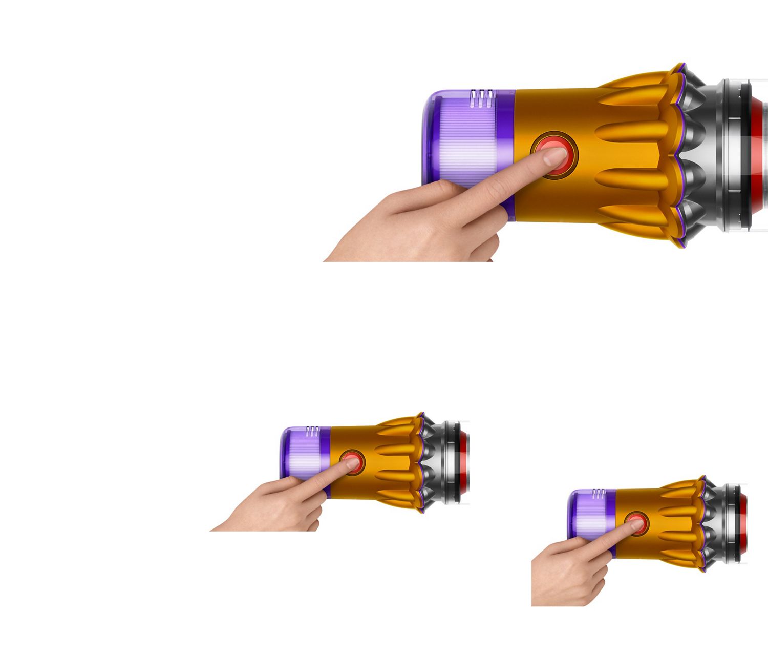 Dyson V12 Detect Slim Absolute Cord-Free Vacuum Cleaner with Laser Dus