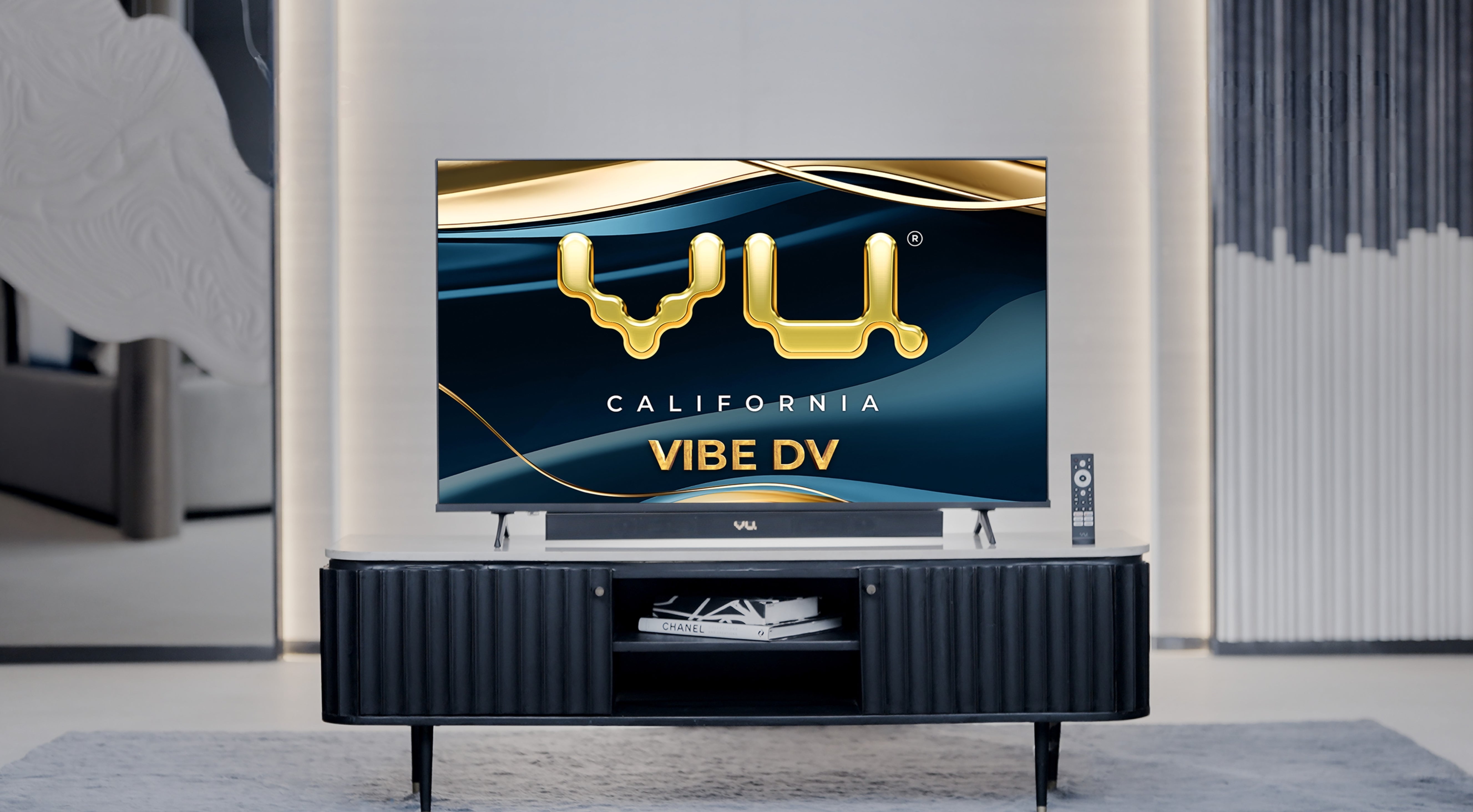 Vu VIBE DV 55‑inch QLED Designer Vision Smart TV