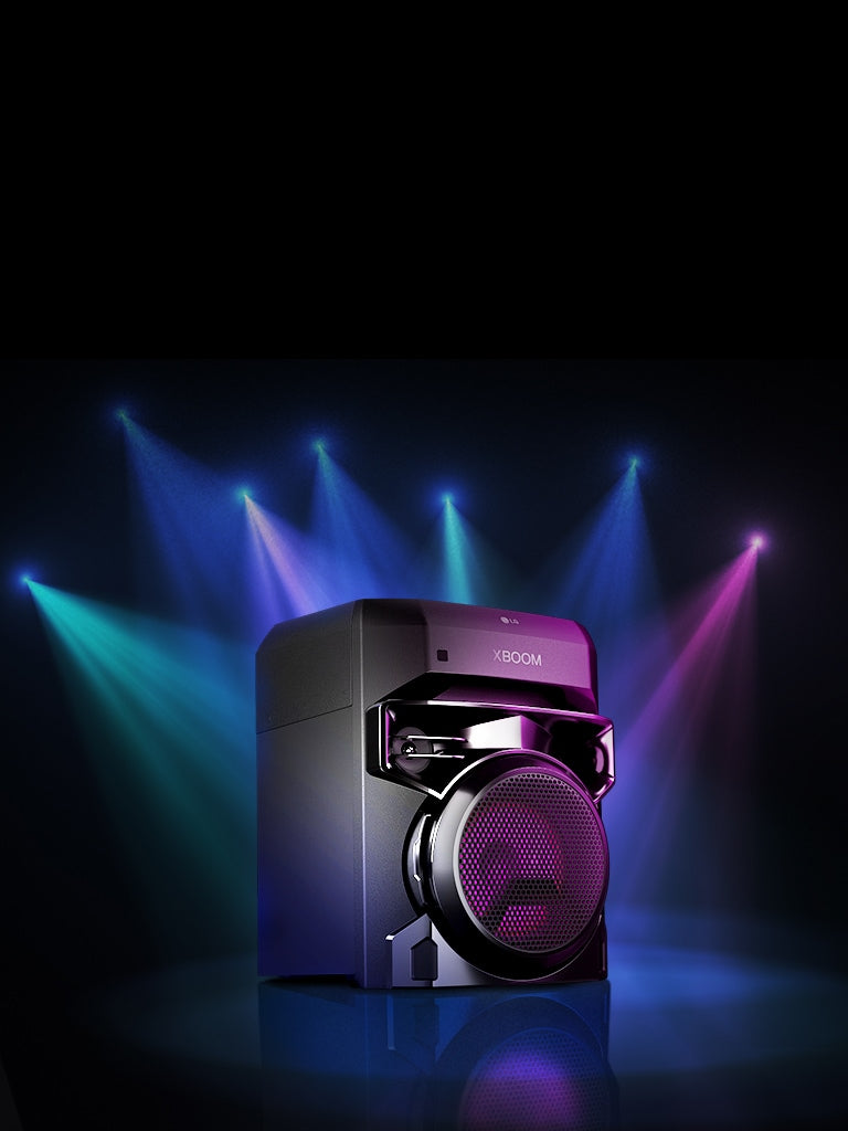 LG XBOOM XL2S Powerful 80W Super Bass Boost Bluetooth Karaoke Party Speaker
