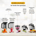 Atomberg Zenova Fresh FG1231 - Jar Capacities Diagram
